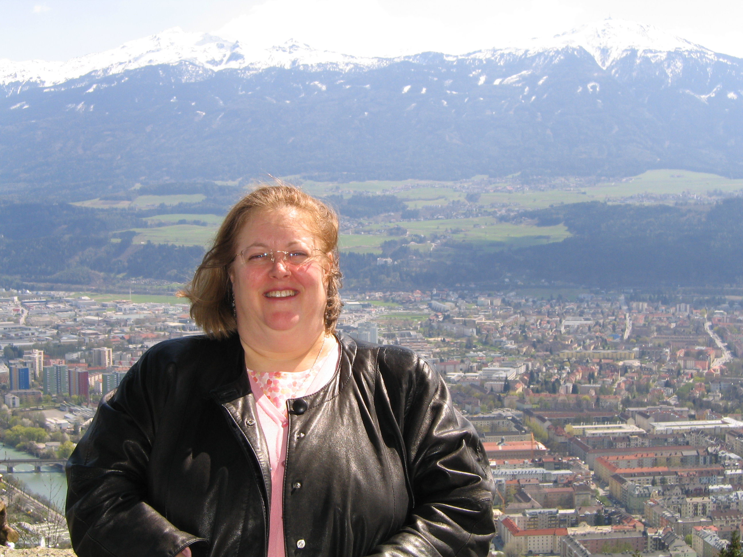 Pam at Innsbruck, Austria