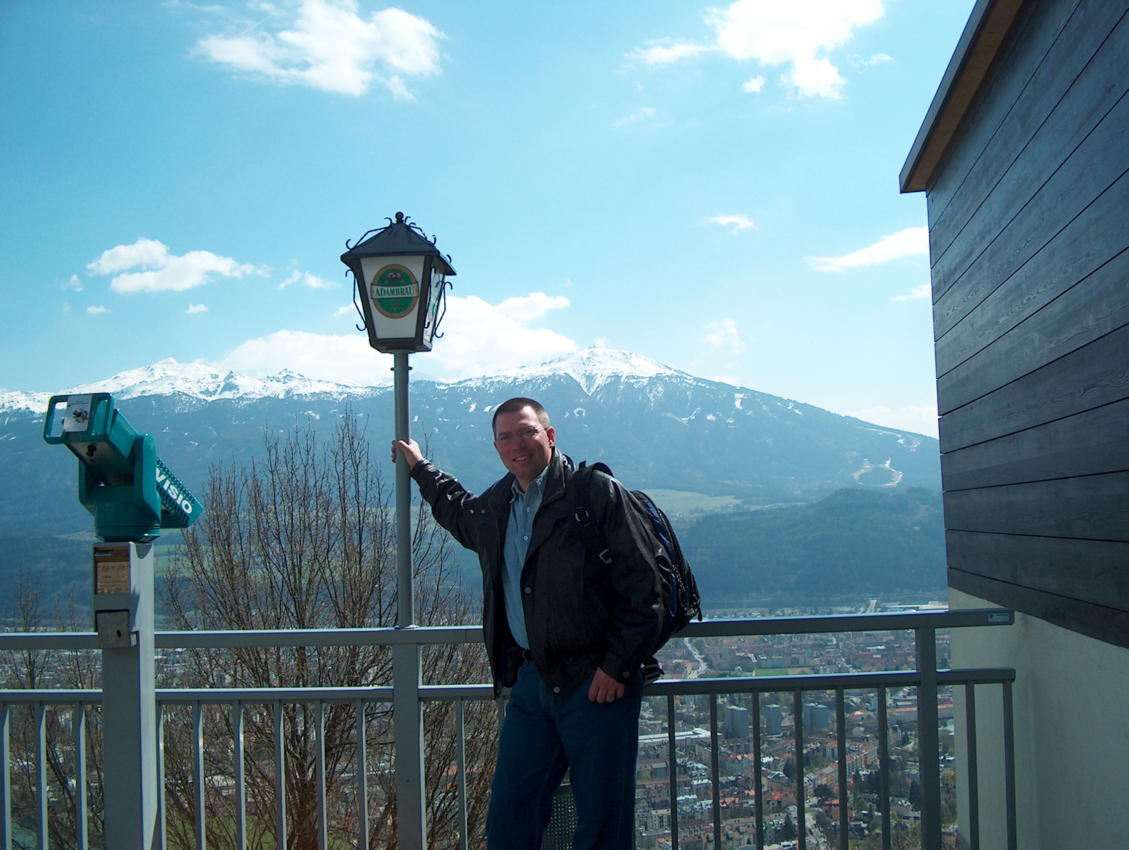 Steve at Innsbruck